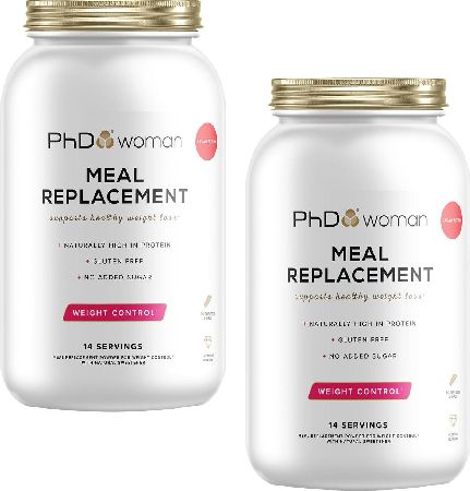 PhD Supplements, 2102[^]0139041 PhD Woman Meal Replacement Strawberry 770g