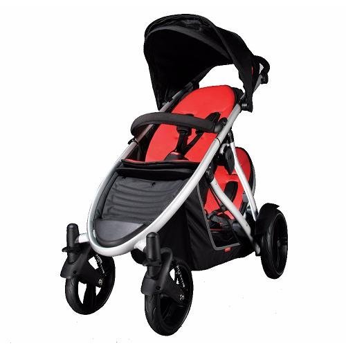Verve Baby Buggy & Double Kit - Red/Black