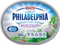 Philadelphia Light with Garlic and Herbs (200g)