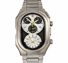 Signature titanium chronograph watch