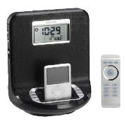 Philips AJ300DB iPod Dock Clock Radio Black