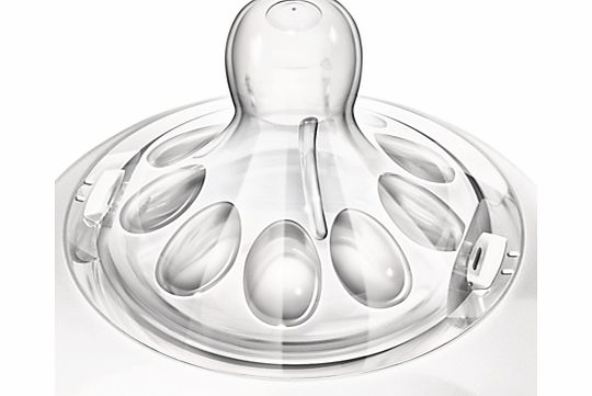 Philips Avent Natural 1 Hole Baby Bottle Teat,