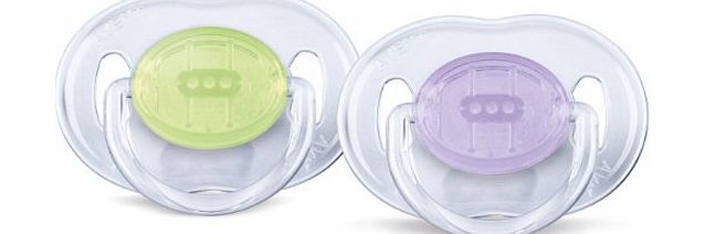 Philips AVENT SCF170/18 Translucent Soother (0-6 Months - 2-Pack)