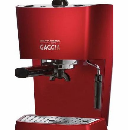 Philips Gaggia 74841 Espresso Coffee Maker, Deep Red