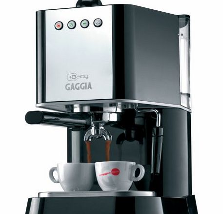 Philips Gaggia Baby 74820 Coffee Maker, Black