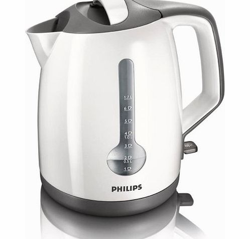 Philips HD4644/00 White Energy Efficient Kettle, 3000 Watt - 1.7 Litre