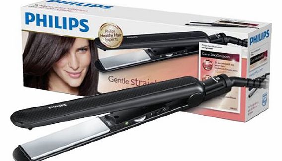 HP8333/03 Silky Smooth Ceramic 220C Hair Straighteners with Ionic Care