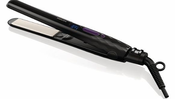 Philips HP8345/03 Care Straight and Curl Straightener with Ionic Care