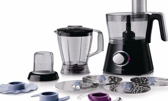Philips HR7762/90 food processor - food processors (Black, 50/60 Hz)