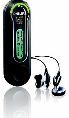Key015 - 512MB Wearable Digital Audio MP3 Player