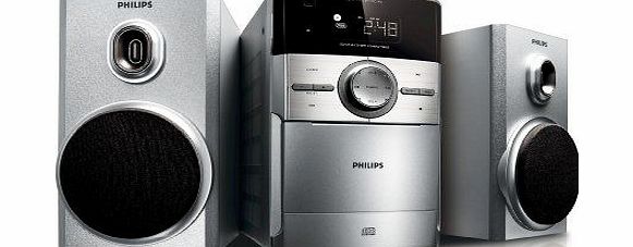 Philips MC146/05 Micro Hi-Fi System - Silver