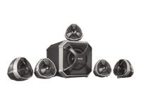Philips MMS 460 - PC multimedia home theatre speaker system