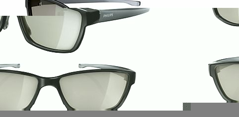 Philips PTA417 Passive 3D Glasses, 2 Pairs