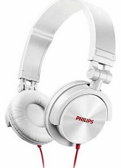 Philips SHL3050 DJ Style Headphones - White