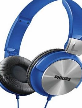 Philips SHL3160 DJ Style On-Ear Heaphones - Blue
