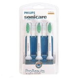 Sonicare ProResults Standard Replacement Brush Heads (x3)