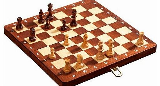 Philos Delux Travel Chess Set by Philos, Field 30 Mm