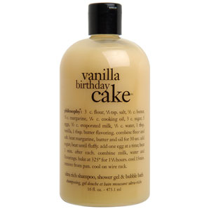 Vanilla Birthday Cake 3 in 1 Shower Gel, 473.1ml