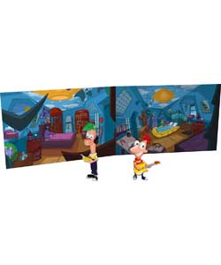 Phineas and Ferb Action Figure Scene Packs