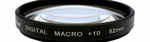 Photo Plus  10 Diopter Macro Closeup Lens for Panasonic Lumix DMC-GF3 GF2 GX1 G10 G5 G3 G2 G1
