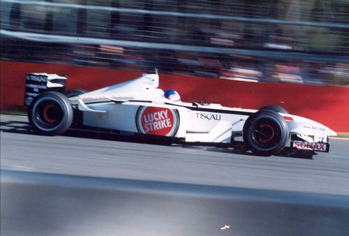Villeneuve 2001 Australian Grand Prix Car Photo (20cm x 20cm)