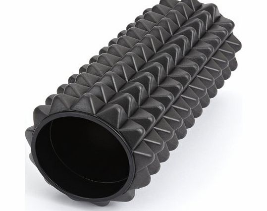 Physio Room Physioroom Elite Rum-Tech Foam Roller 10cm x 30cm Massage Pre Post Exercise Fitness Accessories Relaxes amp; Soothes Muscles After Workout   Increases Circulation Before Sport Rehab Core Stability Po