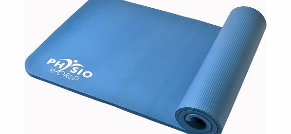 PhysioWorld Exercise Mat 15mm Blue