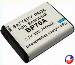PicStop - Value Samsung BP-70A Equivalent Digital Camera Battery