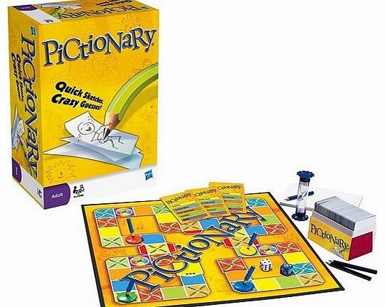 Pictionary Board and Card Game