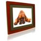 Pro 15`` Digital Photo Frame (Red Wood)