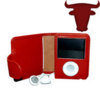 Piel Frama Case For Apple iPod Nano 3G - Red