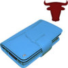 Piel Frama Leather Wallet Case For Apple iPhone - Blue