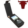 Piel Frama Luxury Leather Case - BlackBerry 8100 Pearl - Black