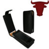 Luxury Leather Case - Sony Ericsson X1 - Black
