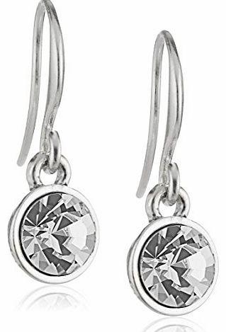 Pilgrim Womens Earring Classic Silver Plated, Crystal 651003