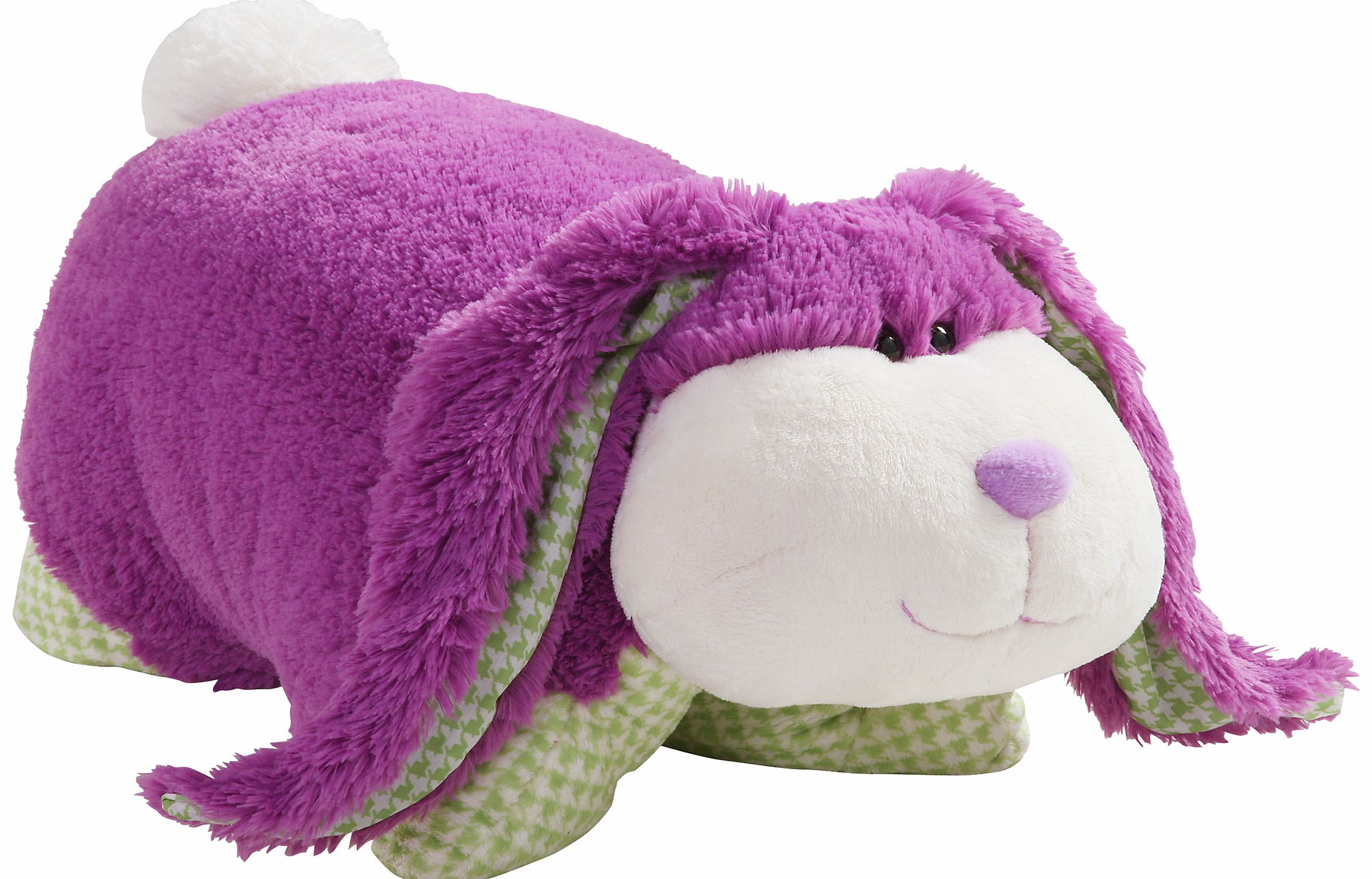 Fluffy Bunny Pillow Pet 18`