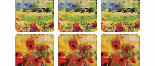 Pimpernel Impressionist Coasters, Set of 6