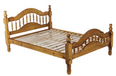 PINE BED KING SIZE SIENNA
