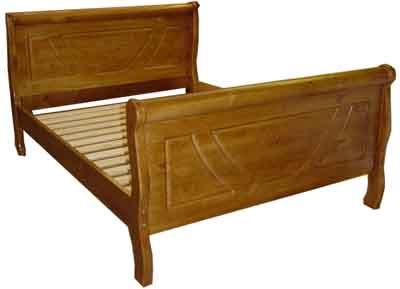 Pine Bed Sleigh 4.6