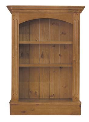 PINE BOOKCASE 35.5IN x 25.5IN OLD MILL