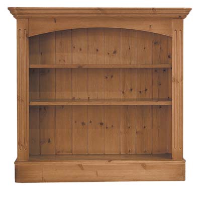 pine BOOKCASE 35.5IN x 37.5IN OLD MILL