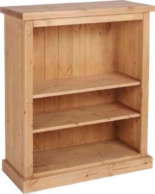 BOOKCASE 3FT LOW CHUNKY DEVONSHIRE