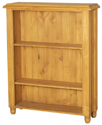 pine Bookcase 43.5inx23.5in Small Open Provencal
