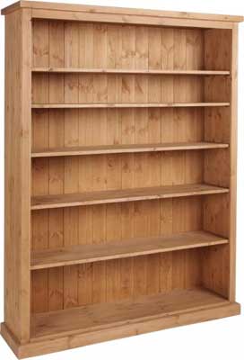 BOOKCASE 72.5IN x 32IN TALL CHUNKY DEVONSHIRE