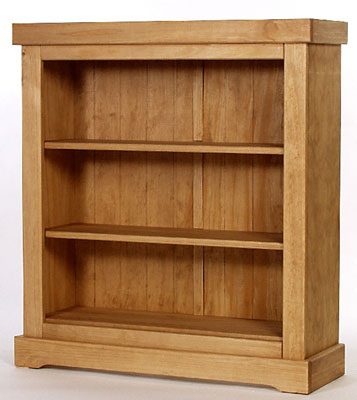 pine Bookcase Low Santa Fe Value