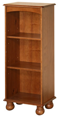 pine BOOKCASE SMALL NARROW 42IN x 18.5IN DOVEDALE