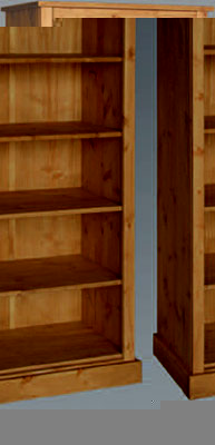 pine BOOKCASE TALL 70In x 31.5IN SANTA FE CORONA