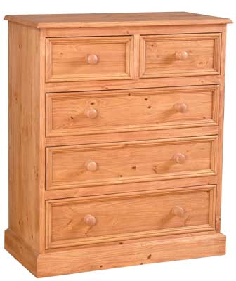 pine Chest of Drawers 2 over 3 Harrogate