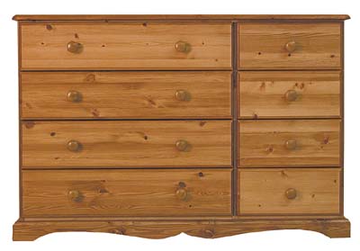 CHEST OF DRAWERS 4 BY 4 DRAWER BADGER