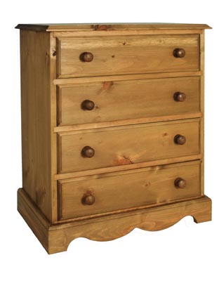 CHEST OF DRAWERS 4 DRAWER WELLINGTON COTTAGE